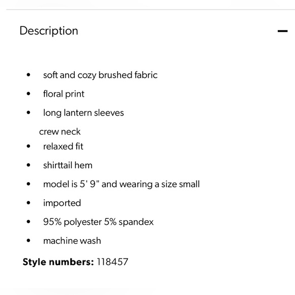 Maurices Blue floral lightweight sweater - Picture 2 of 7